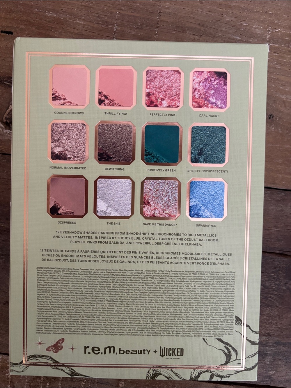 WICKED + r.e.m. beauty OZDUST Eyeshadow Palette - Never Opened or Used - Picture 5 of 9